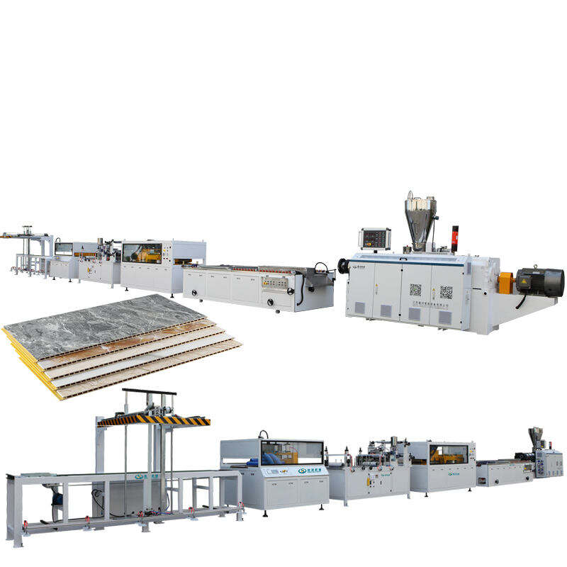 איך להגשים את שורת הייצור של לוח עם嫘ית פחמן SJSZ65/132 כדי לייצר רשת אבן-פלסטיסט