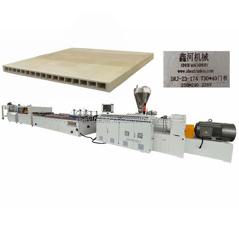 Why is wood plastic door panel mold important in WPC door panel making machine