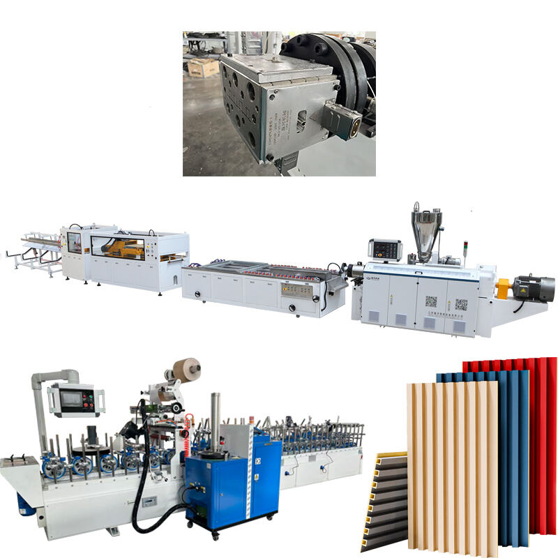 PVC 격자형 벽면 패널 생산 라인과 PVC 천장 패널 생산 라인 간의 차이점