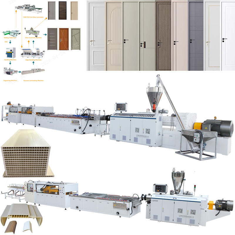 Common pitfalls and key inspection points when selecting a WPC door panel production line