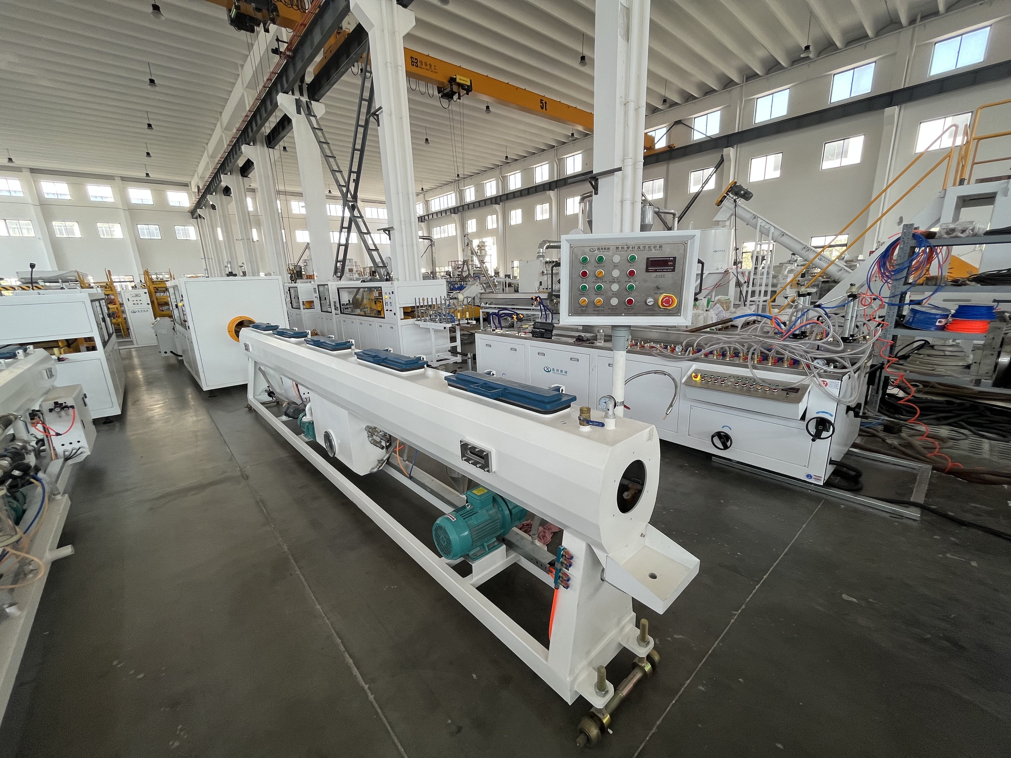 PVC Dual Double-Pipe Water Drain Irrigation Conduit Production Line