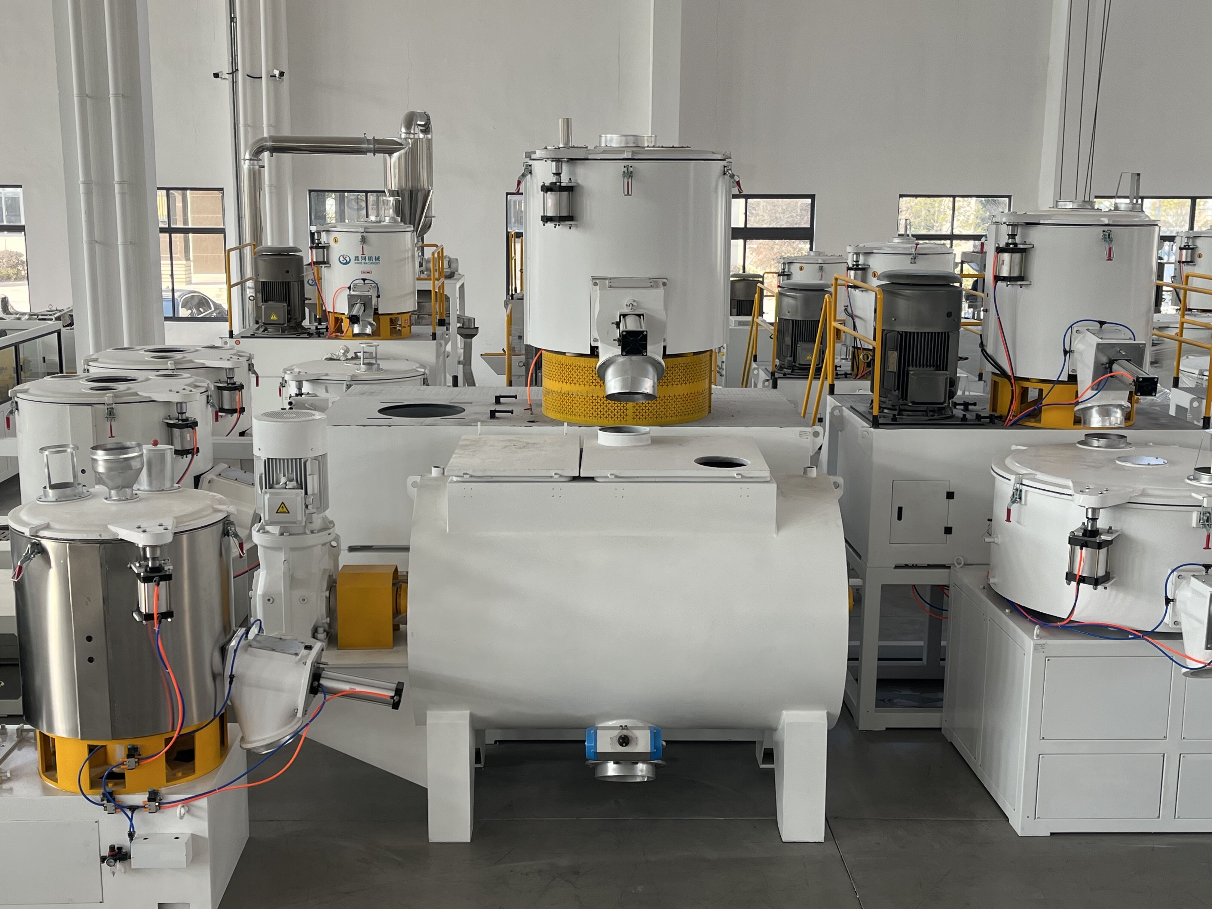 SRL-W Series Horizontal Mixer For Plastic Mixing