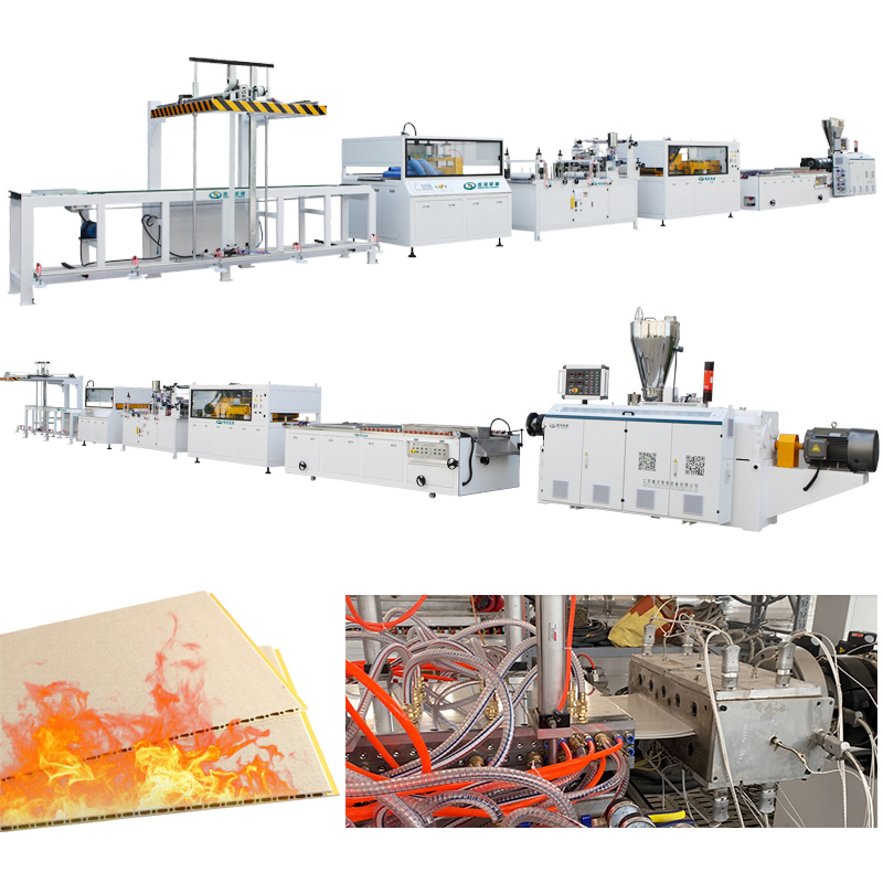 How to achieve high-speed continuous production on a 400mm wide wall panel production line?