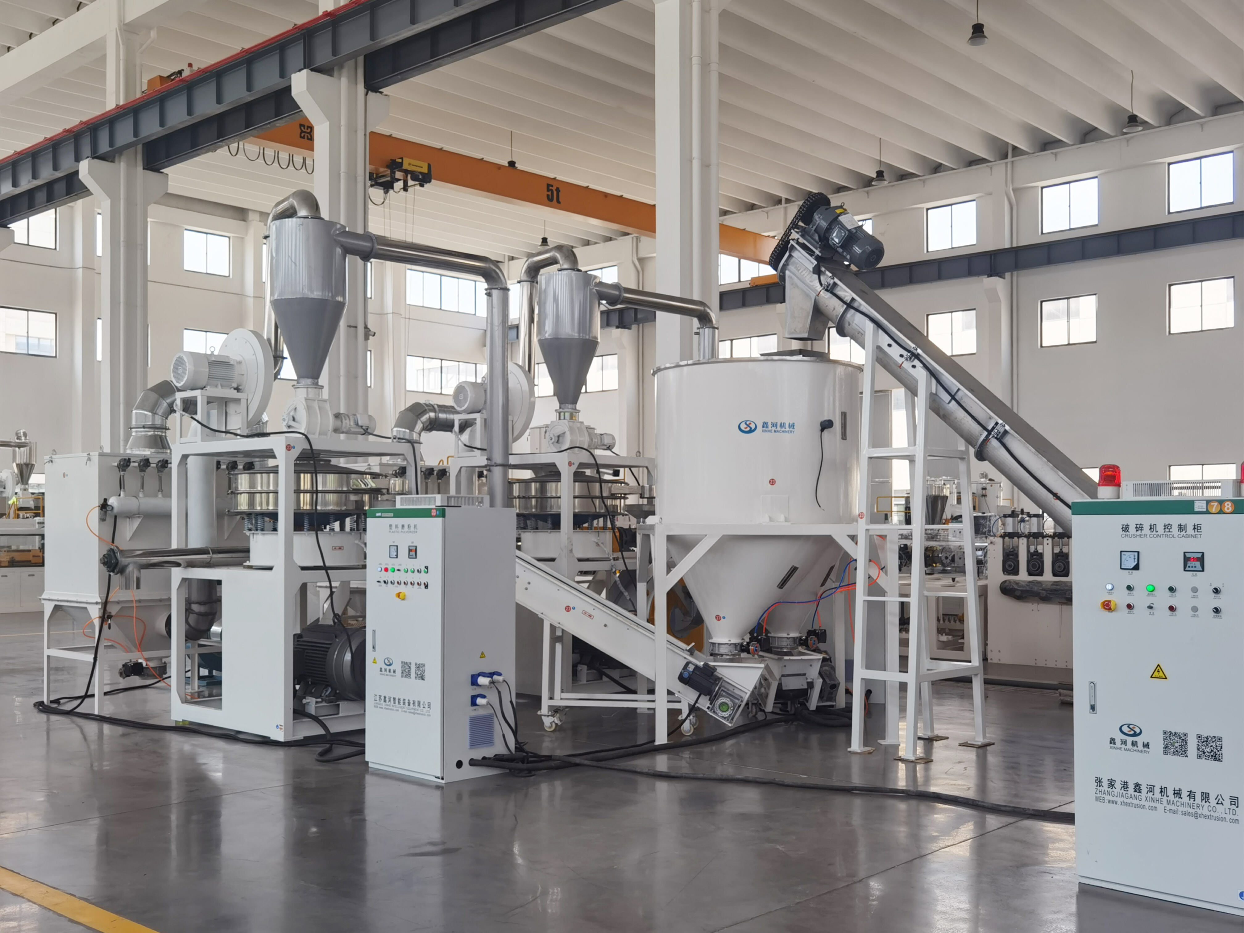 Full Automatic Mixing Line Whole Layer Robot Feeding System