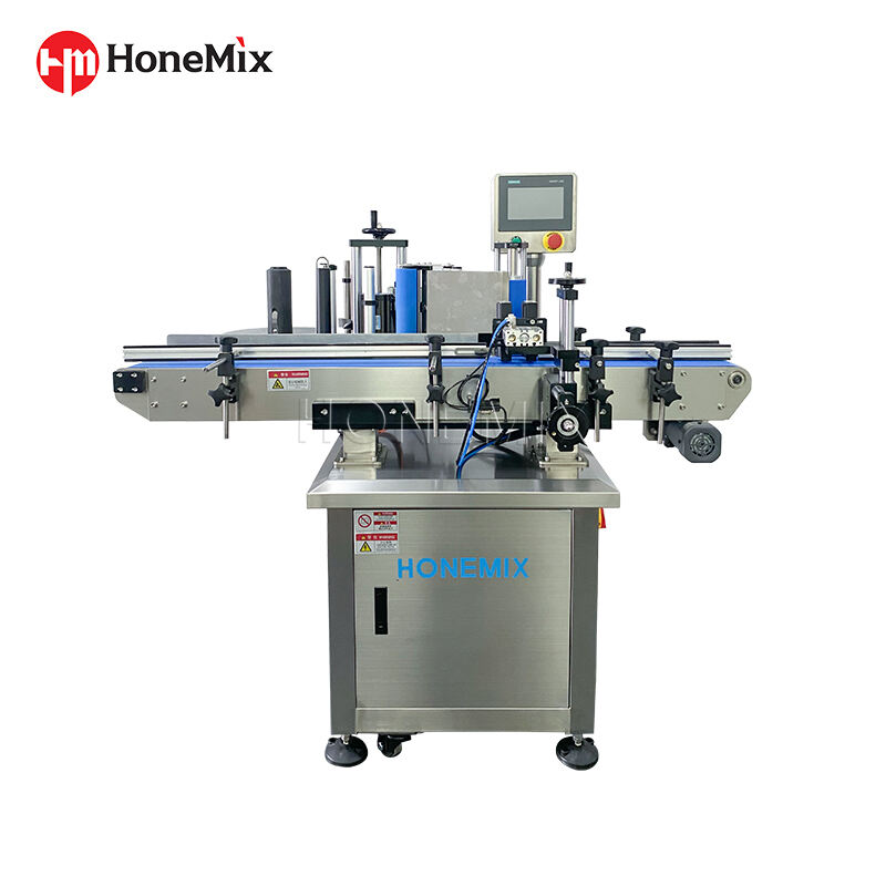 Automatic Round Bottle Self Adhesive Labeling Machine for Can Jar