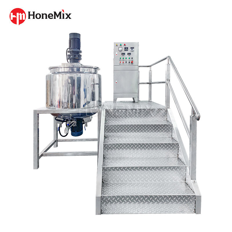 Stainless Steel Liquid Mixing Equipment Hand Wash Homogenizer Tank Agitator