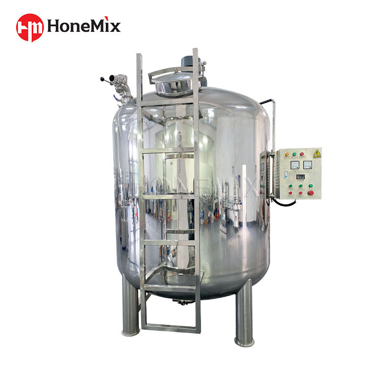 2000L Sealed Lid SUS304/SUS316L Disperser Mixing Storage Tank