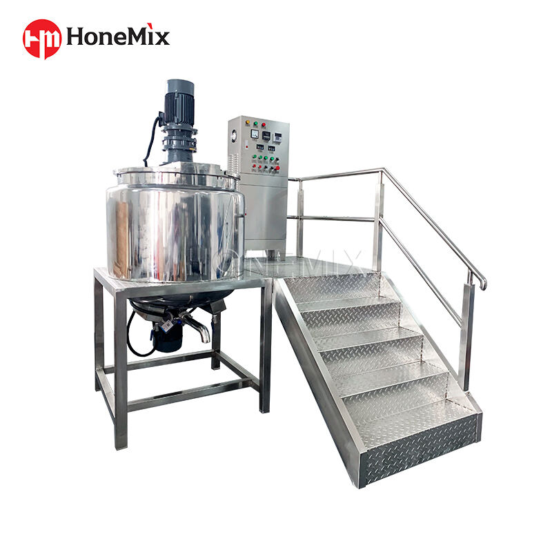 Liquid Soap Shampoo Hair Gel Shower Gel Mixing Blending Tanks Making Machine