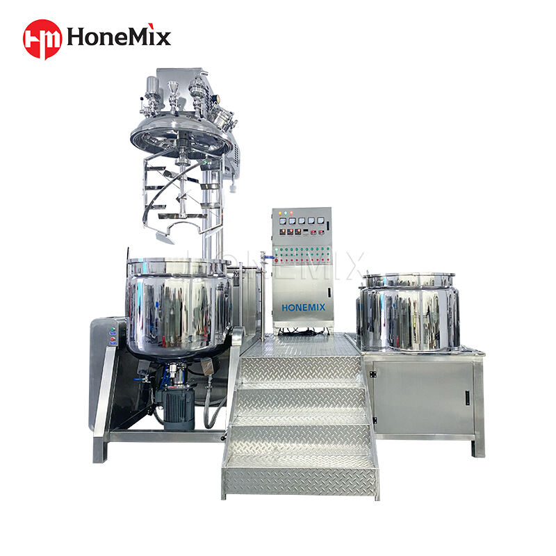 Double Way Emulsifier Mixer Vacuum Cosmetics Cream Manufacturing Equipment