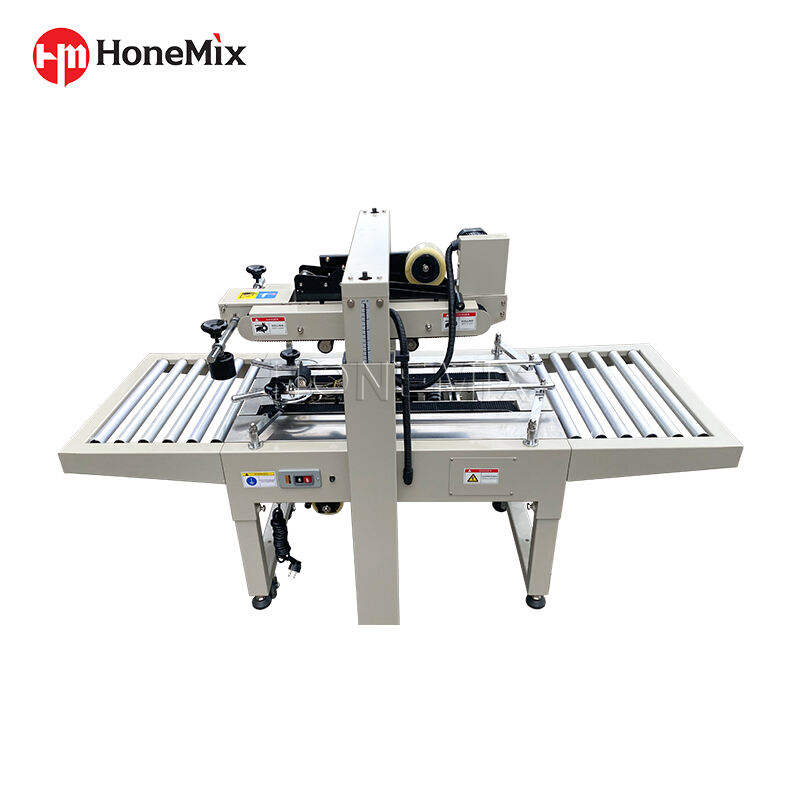 Hot Melt Glue Carton Box Sealing Machine with Bottom Sealer