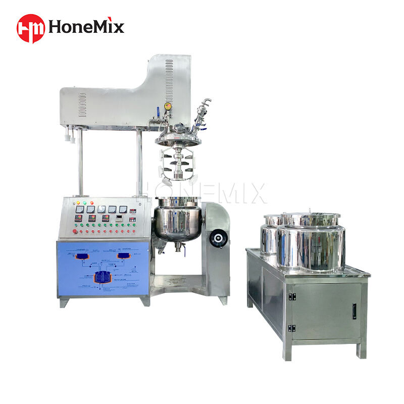 Vacuum Upper Homogenizer Moisturizing Cream Making Machine