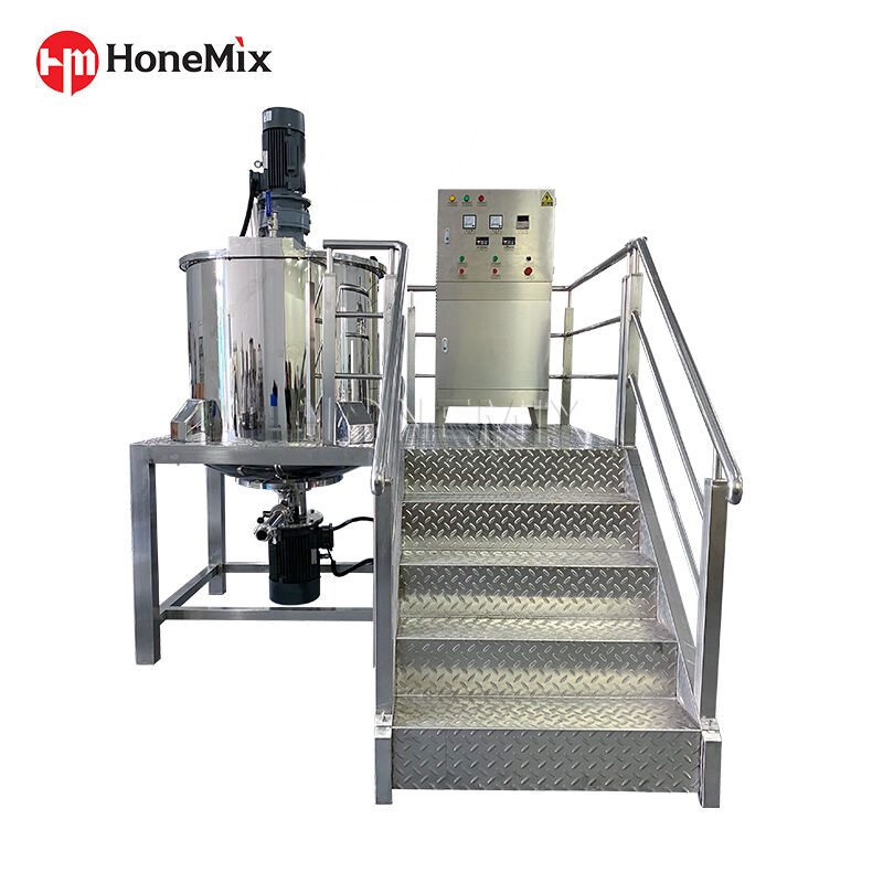 Tangki Pencampur Pencuci Piring Pembersih Cairan Lapisan Tunggal Mixer Homogenizer Sabun Tangan