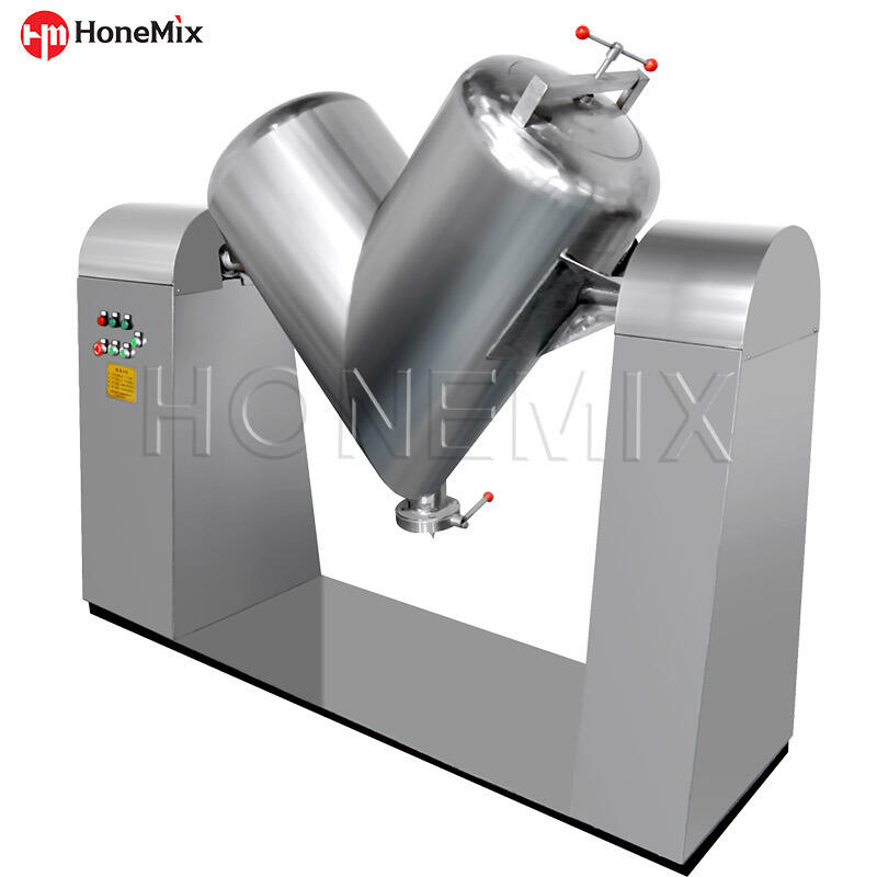 V Shape Dry Protein Powder Mixing Machine