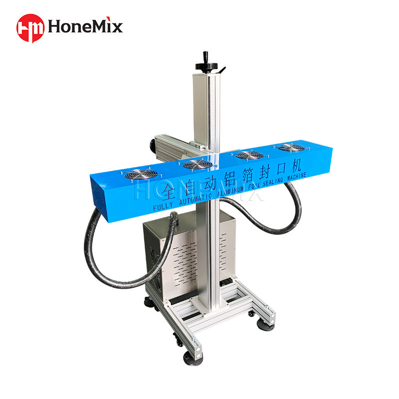 Liner Continuous Induction Aluminum Foil Cap Sealing Machine