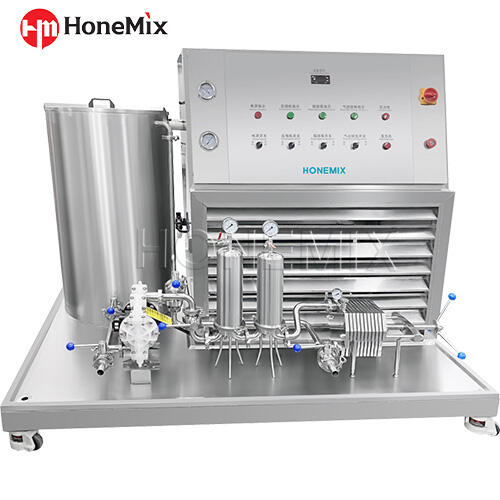 Cosmetic Perfume Mixing Freezing Filtering System