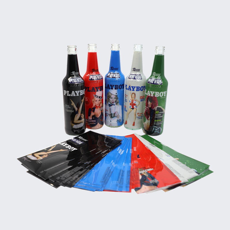 PET/PVC Bottle Shrink Sleeve Water Proof Film Heat Shrink Wrap Labels for Wine Beer
