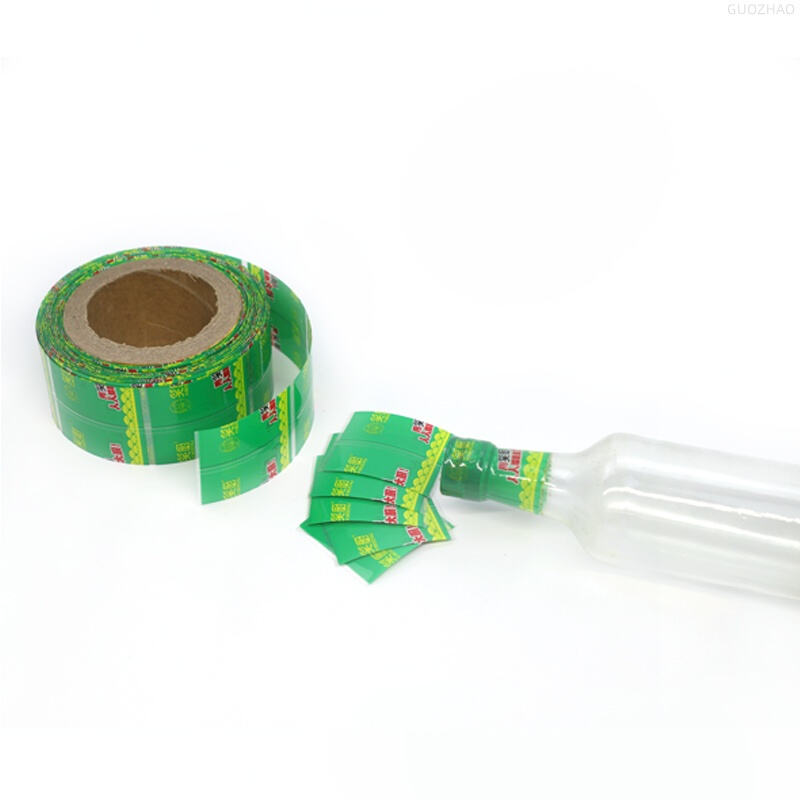 Premium Durable PVC PET Shrink Seal Packaging Labels for Glass/Plastic Bottles