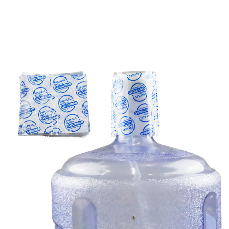 Custom 5 Gallon Bottled Water PVC Packing Label Shrink Film