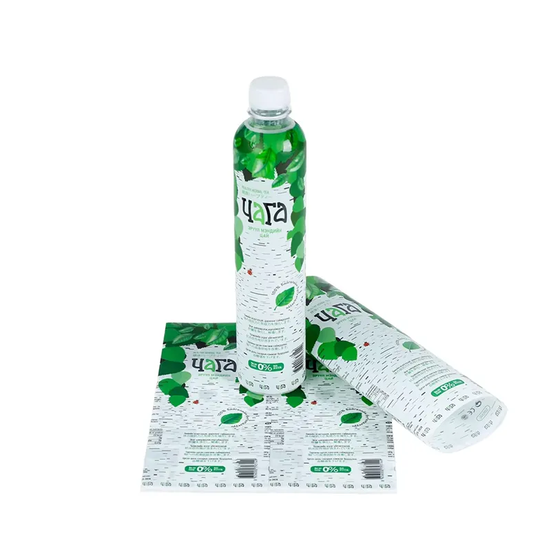 Guozhao Plastiek Krimpbaar Etikette Waterdigte Krimp Bande Aangepaste Hitte Omhulsel Mof Etikette