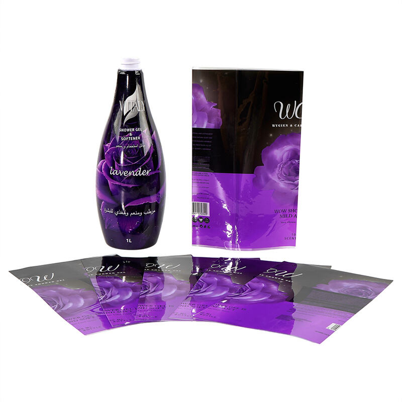 PVC PET Film Mineral Packaging Label Water Bottle Labels Shrink Sleeve Labels