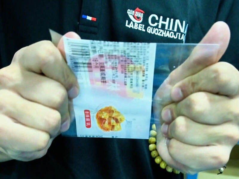 Etiquetas termoencolhíveis de alta qualidade com impressão nítida