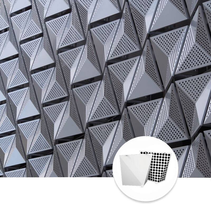 Aluminum 3D Art Facade Series