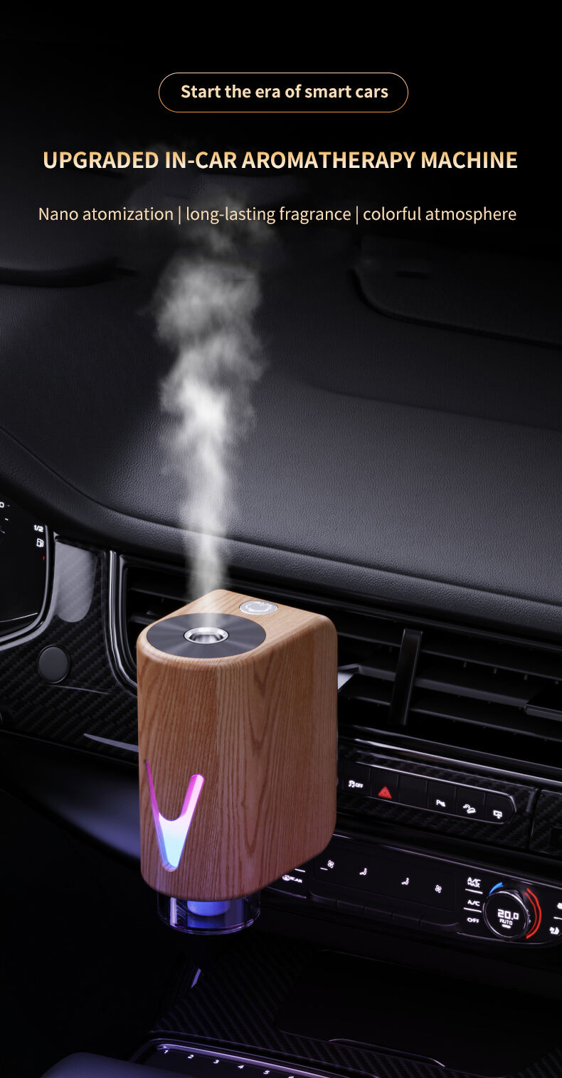 GOYOUTON Multi-Function Aroma Diffuser: Humidifier and Night Light