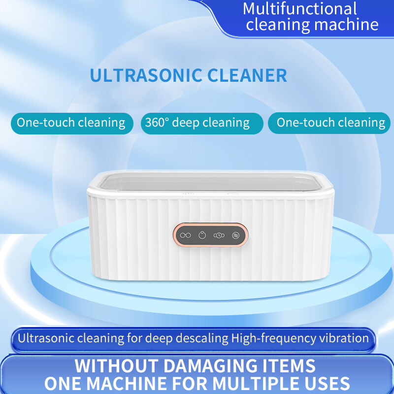 New High Frequency Ultrasonic Cleaners 45KHZ Ultrasonic Denture Cleaners Jewelry Watch Washing Glasses Ultrasonic Tooth Cleaners