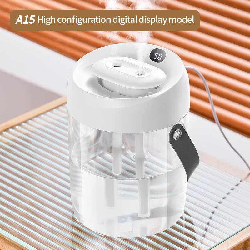 New Home Ultrasonic Air Humidifier Usb Large Mist Spray 2L Large Capacity Humidifier Double Mist Maker Customize For Large Room