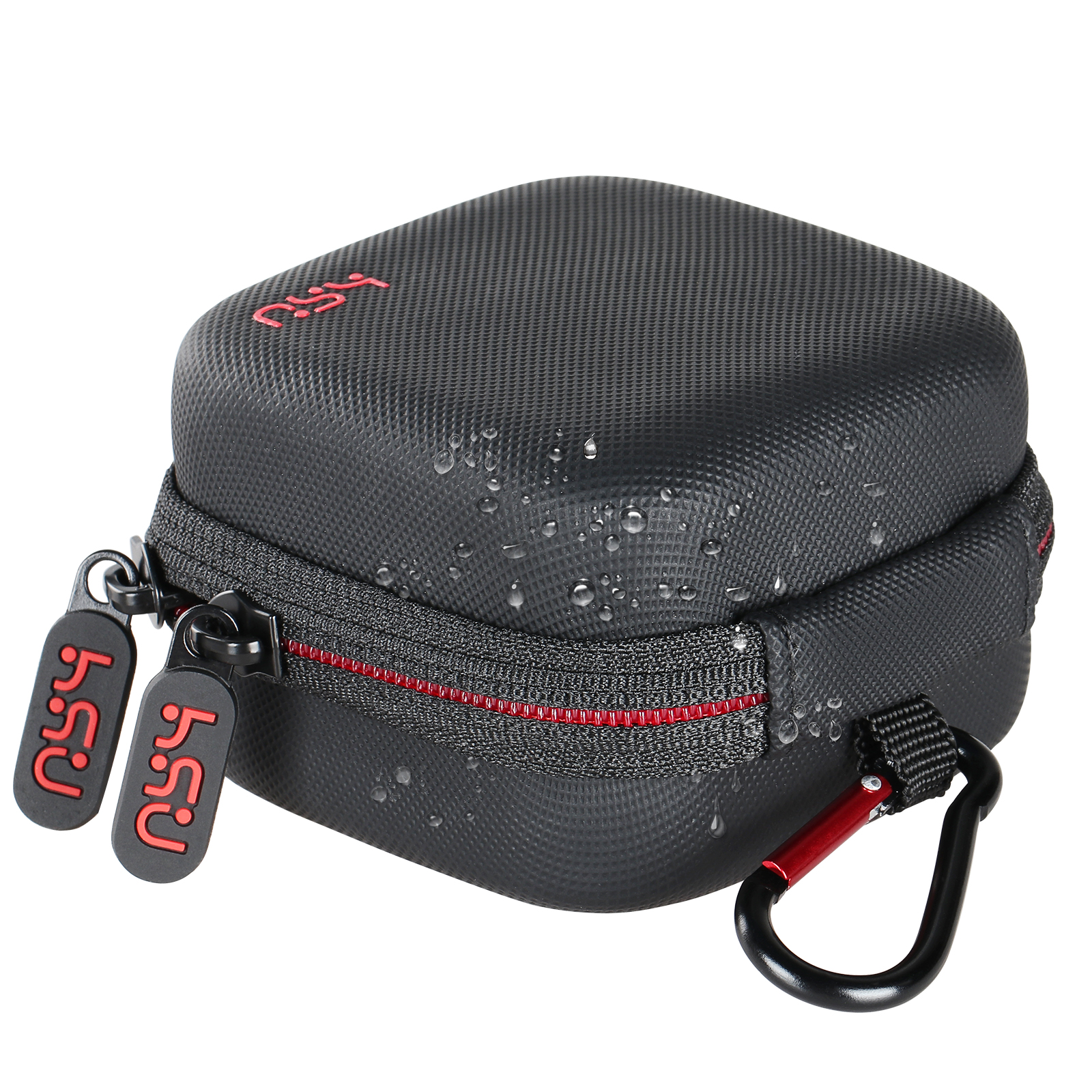 Sac de transport HSU Go Pro MAX pour caméra d'action, coque rigide, sac de rangement de protection avec surface imperméable