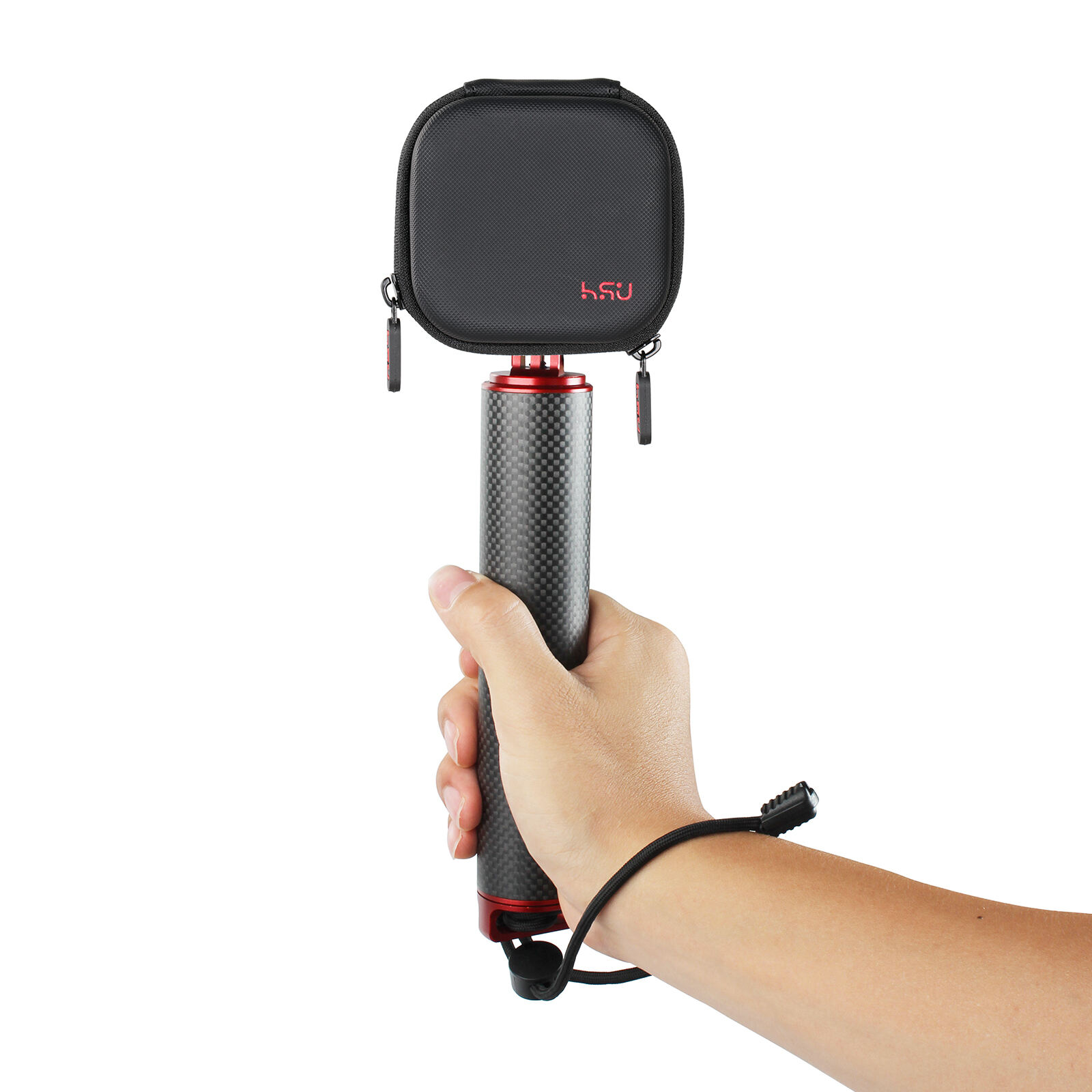 HSU Mini estojo de transporte portátil para câmera de ação DJI OSMO