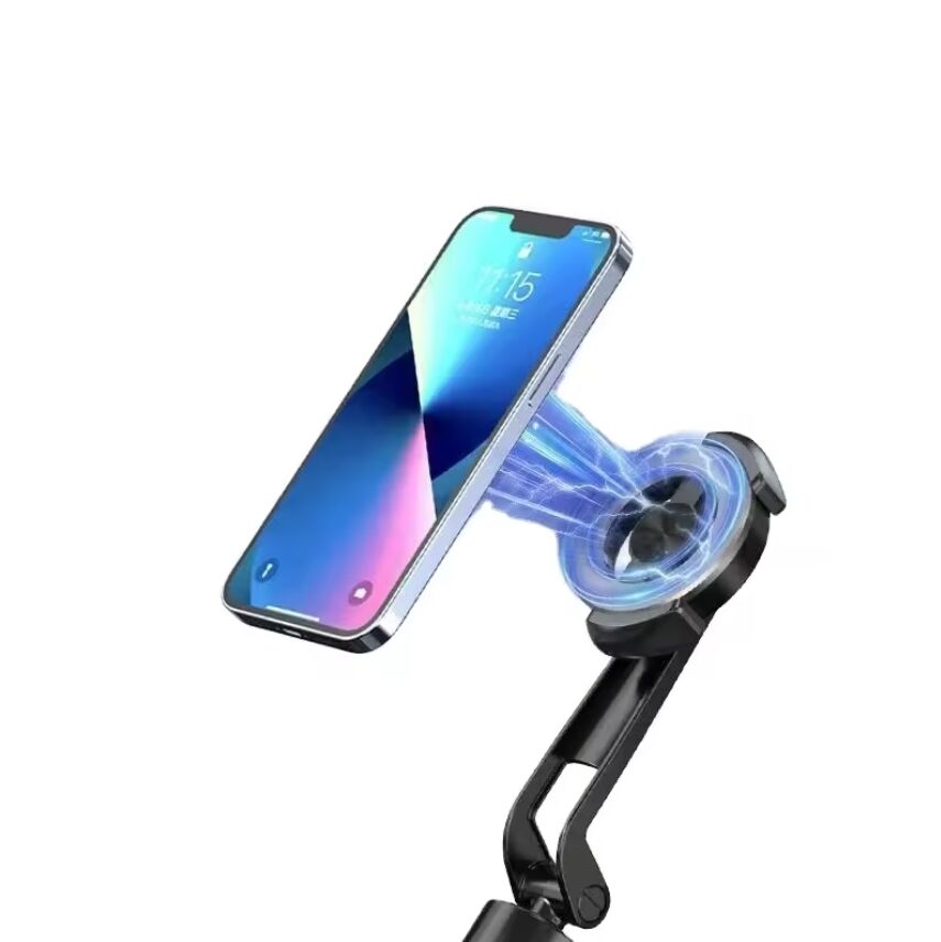 HSU – trépied magnétique Portable pour perche à Selfie, 1.24M, 49 pouces, pour téléphone Portable i Phone 14 13 12 Pro Max, pour HUA WEI XIAO MI