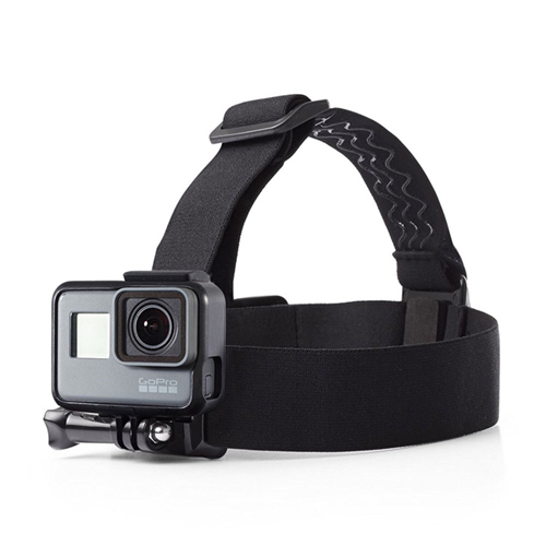 Keep your hands free with the GoPro head strap mount