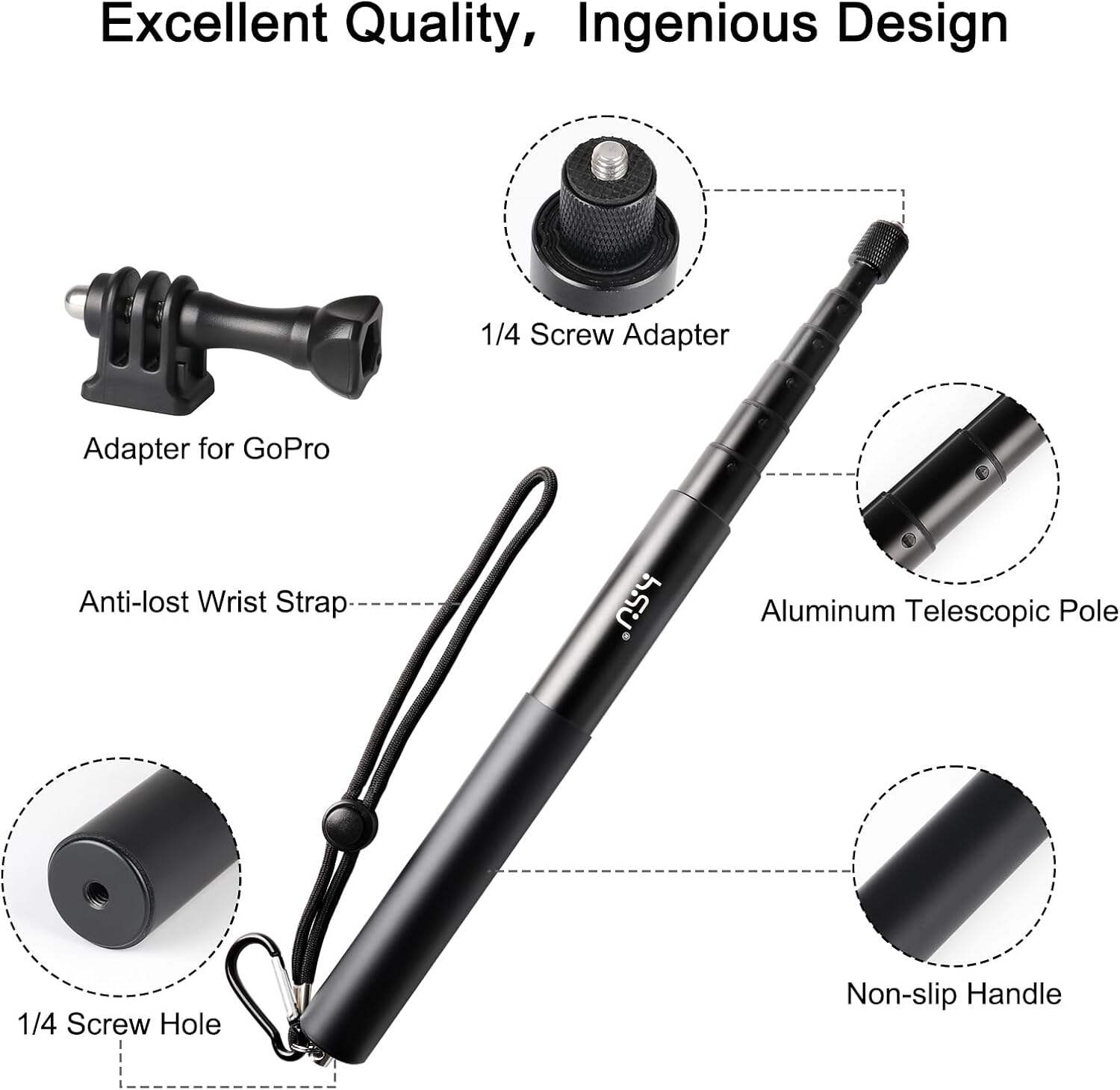 High-quality Service Suppliers for Mobile Phone Bluetooth Control Tripod & Selfile Sticks