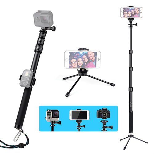 Get more mount options with the GoPro extension pole