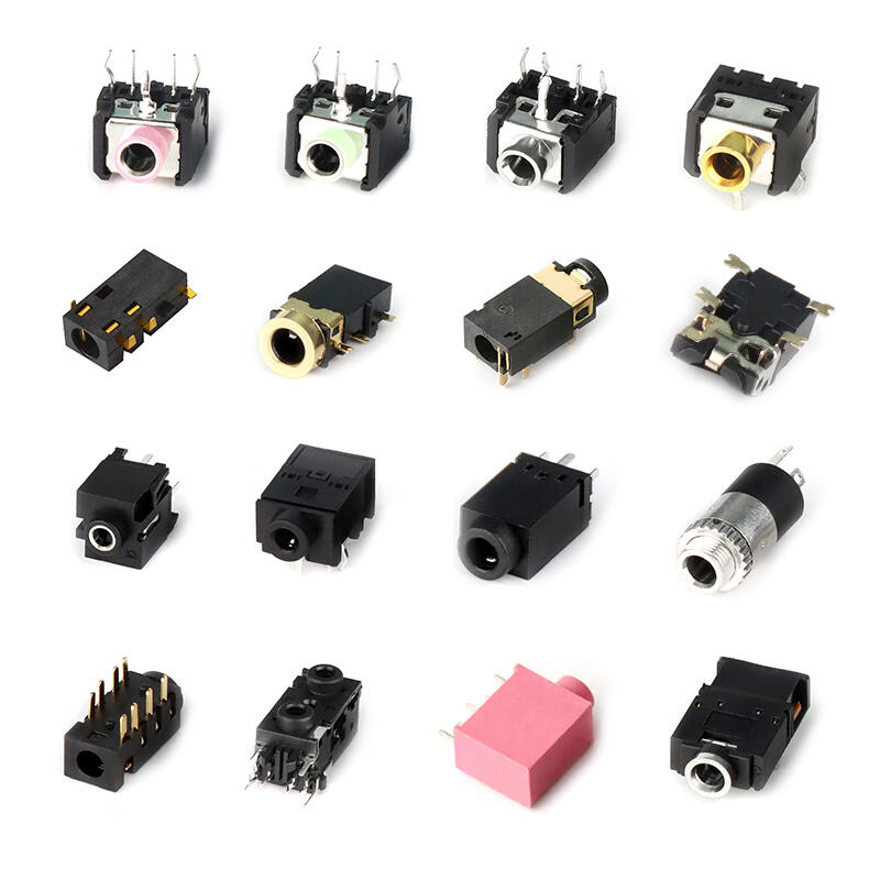 3.5mm Stereo Female Audio Socket Headphone Jack PCB Panel Mount Connector 3 /5 Pins for Arduino 