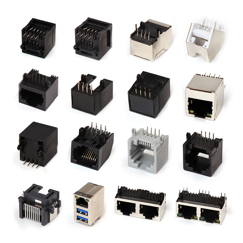 RJ45 Female Connector Network Conector