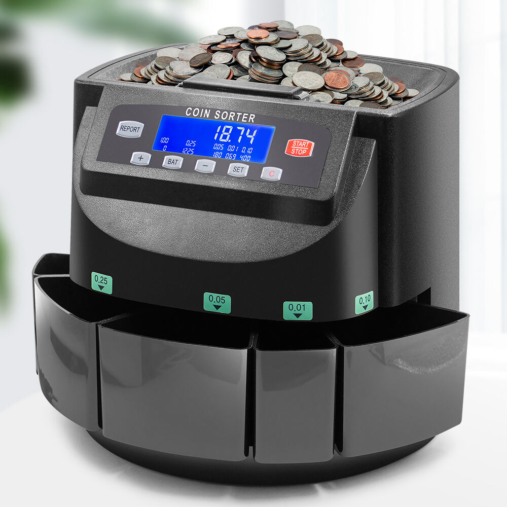 Automatic Dollar Coin Counter and Sorter