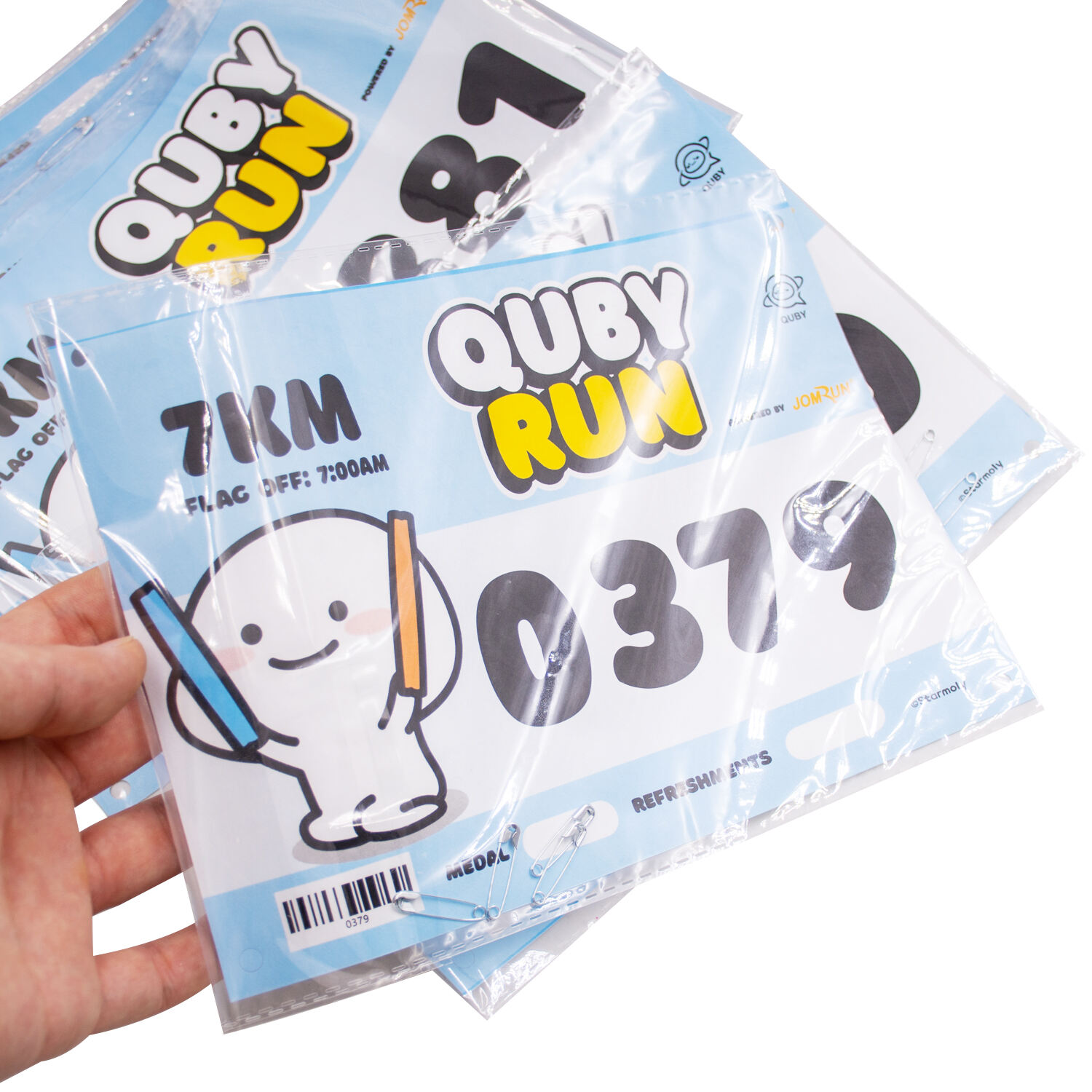 Custom Tyvek Race Bib