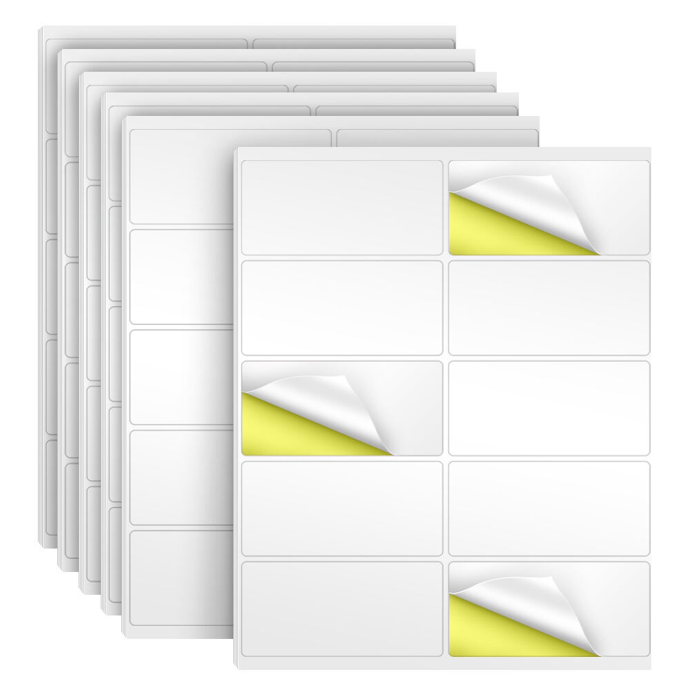 2''x4.13'' Blank Self-Adhesive Labels