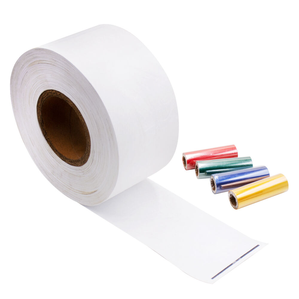 Rolled Tyvek wristbands