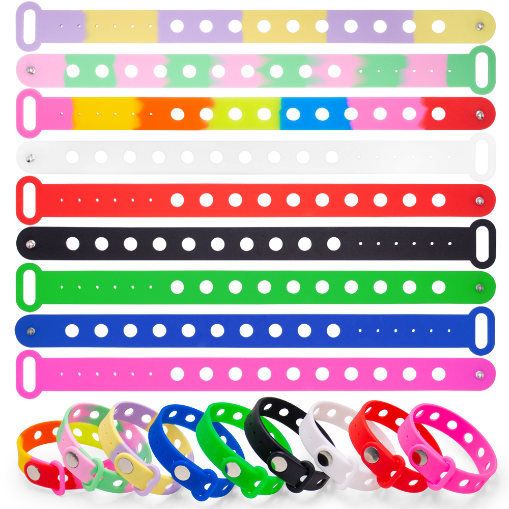 Custom Printed Plastic Wristbands for Secure Access