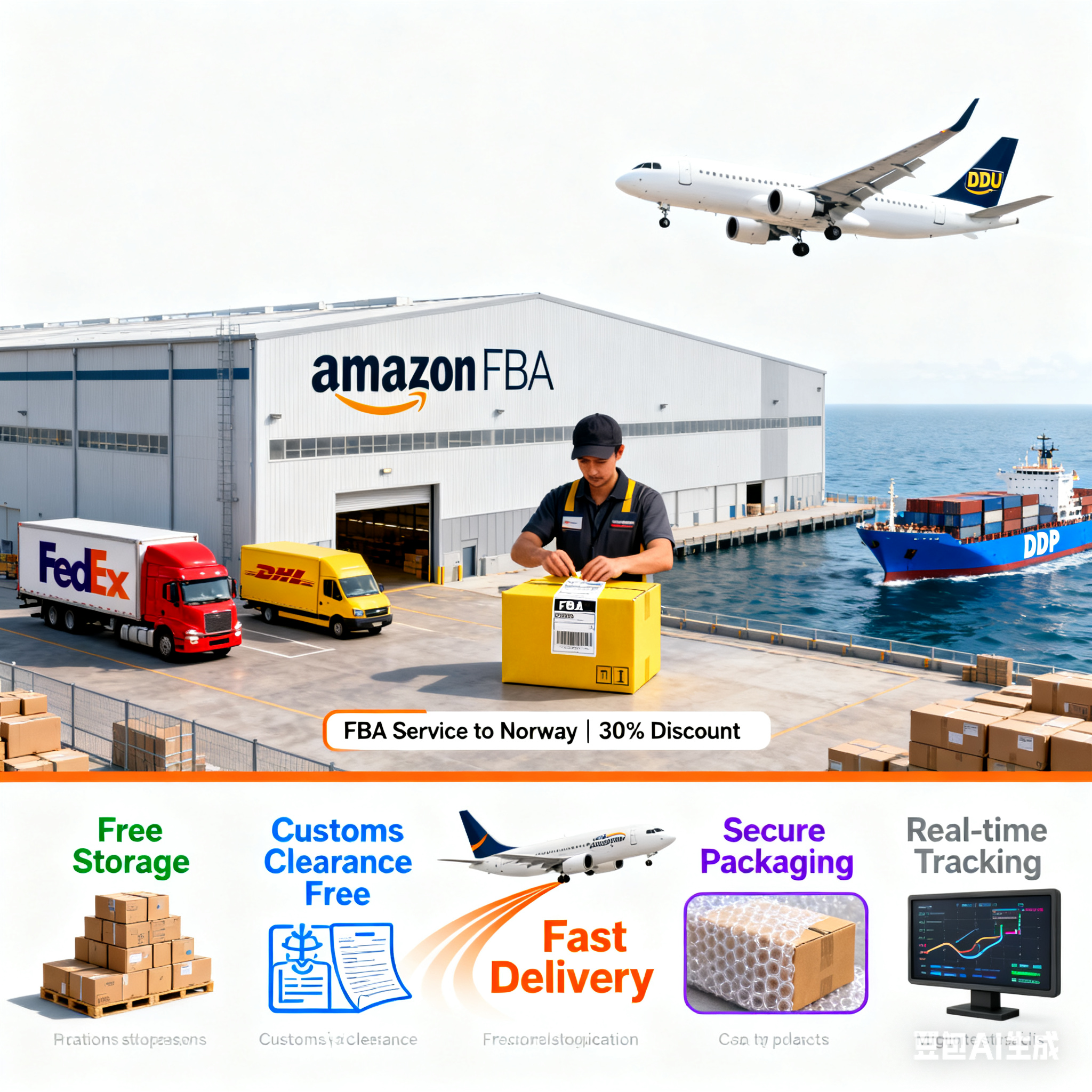 By accurately measuring the size of the goods, there will be no hidden charges.