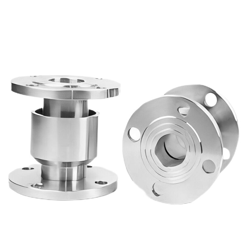 Both ends flange straight swivel joint