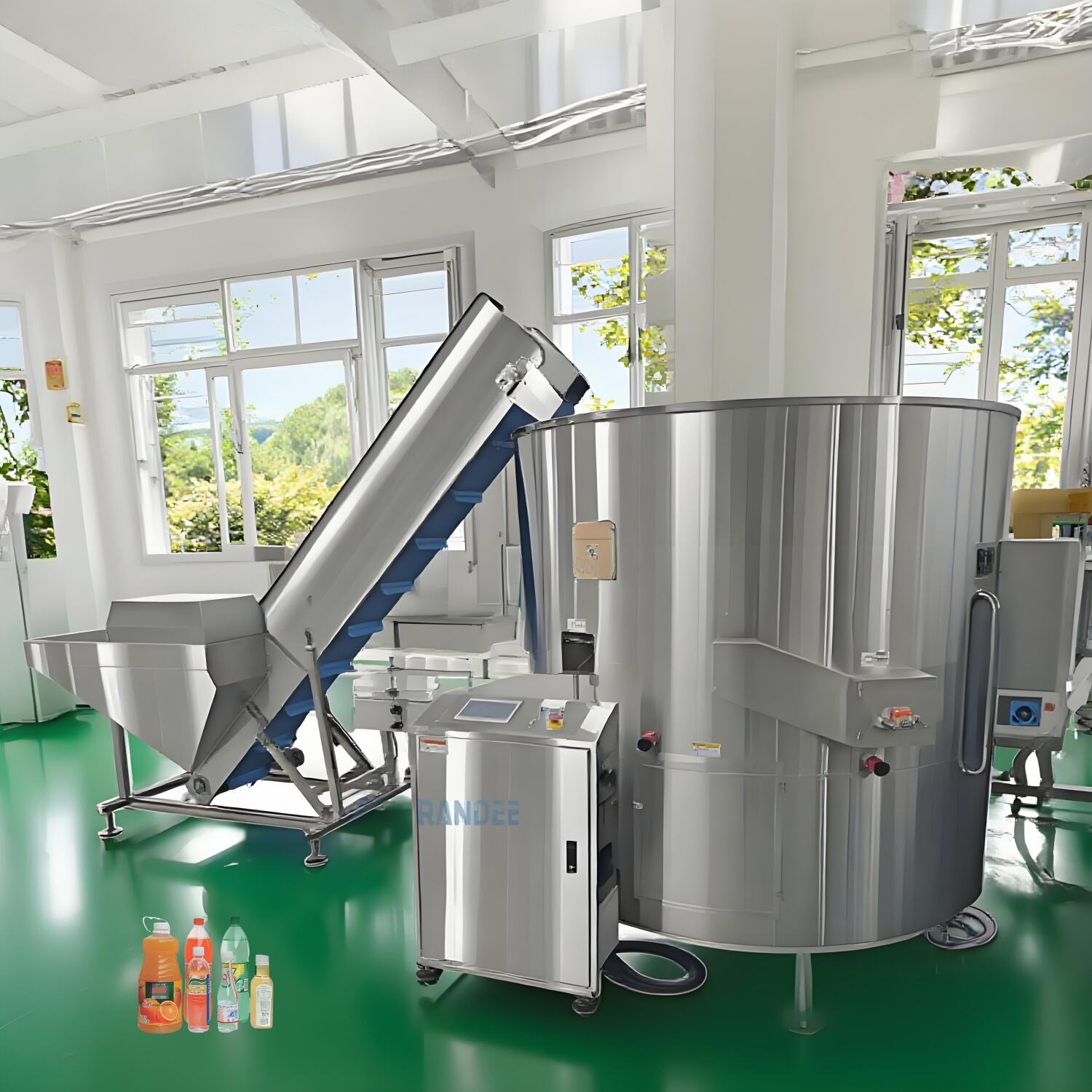 Máy Xếp Chai PET Tự Động Điều Chỉnh Thông Minh Bằng Một Nhấn, Máy Sắp Xếp Chai Dẹt Và Chai Tròn