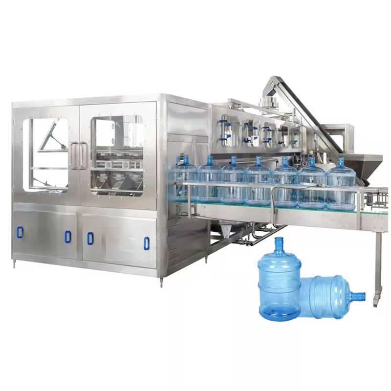 Automatic 18.9L 20L 5 Gallon Bottling Mineral Water Filling Machinery Production Line