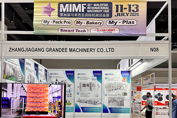 GRANDEE MACHINE attend the MIMF exhibition