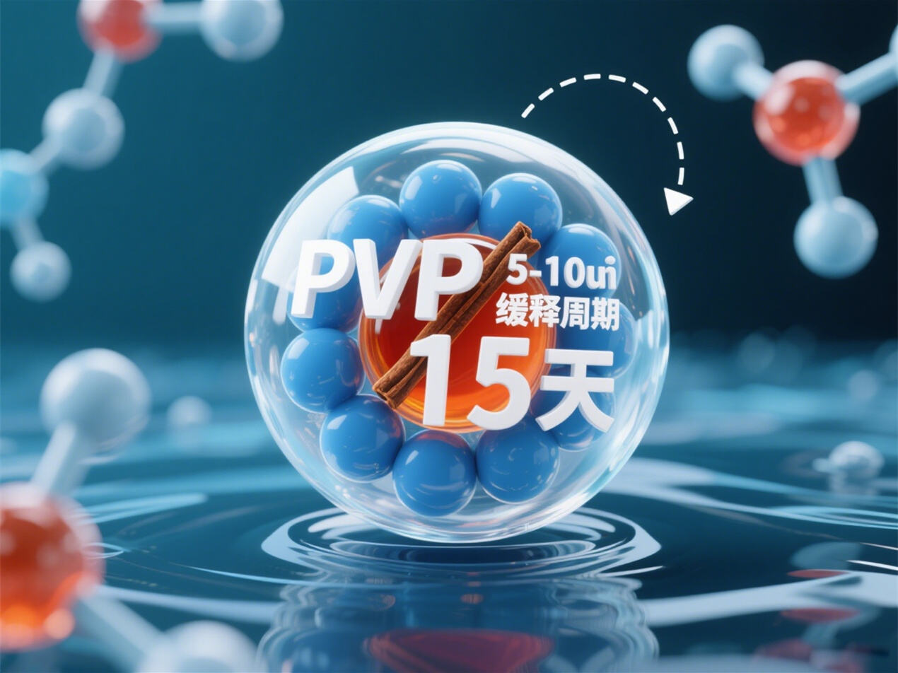 बेहतर परिणामों के लिए PVP को किन संरक्षकों के साथ मिलाया जा सकता है?