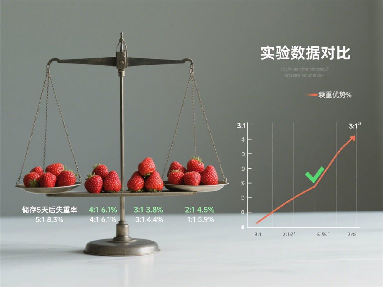 संरक्षण के लिए PVP और काइटोसैन के साथ-साथ उपयोग करने पर सबसे अच्छा अनुपात क्या होता है?