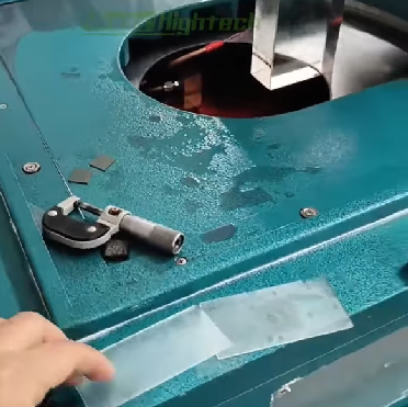 Vertical Inner Diameter Circle Slicer / Wafer ID Vertical Slicing Machine